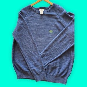 L L Bean mens knit sweater like new.